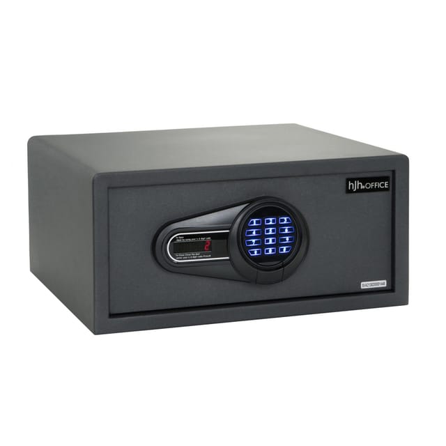 hjh OFFICE Tresor SAFE COMPACT I Stahl