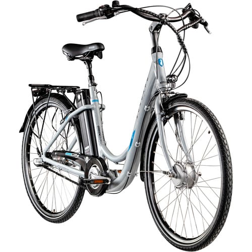 Zündapp Green 2.7 E Bike Damenfahrrad 26 Zoll grau