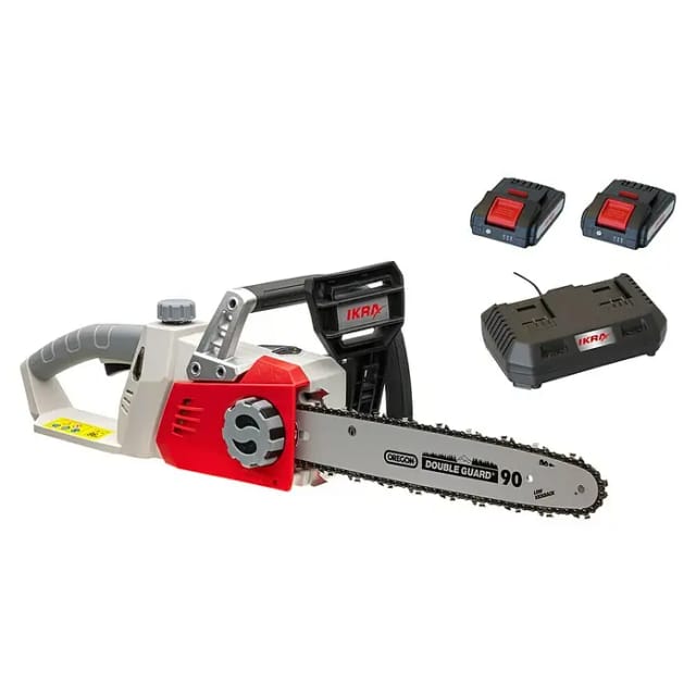 Akku-Kettensäge ICC 2/2035 (2 x 20 V / 2,0 Ah) + Doppelschnelllader