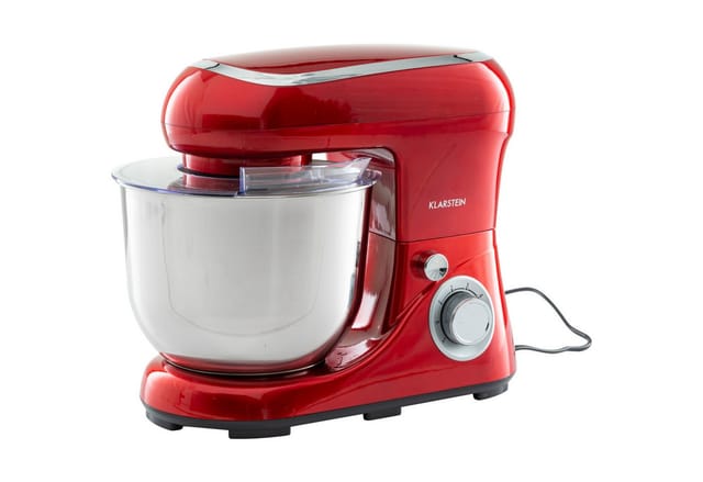 Bella Pico 2G Küchenmaschine 1300W 1,7PS 6 Stufen 5 Liter Rot