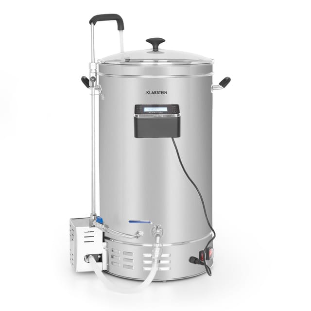 Brauheld Pro Maischekessel 3300W 45L 30-100°C Umwälzpumpe Edelstahl 45 Liter