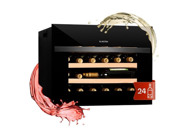 Vinsider 24 Built-In Uno Weinkühlschrank Einbaugerät 1 Zone 24 Fl