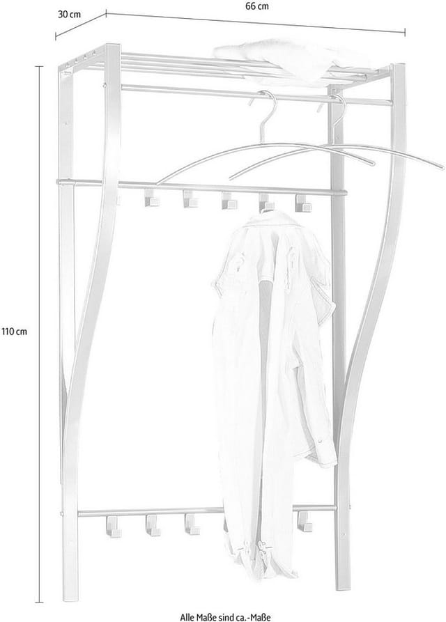 möbel direkt online Wandgarderobe Larissa