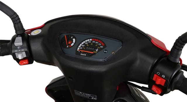 Alpha Motors Motorroller CityLeader 50 ccm 45 kmh EURO 5 schwarz