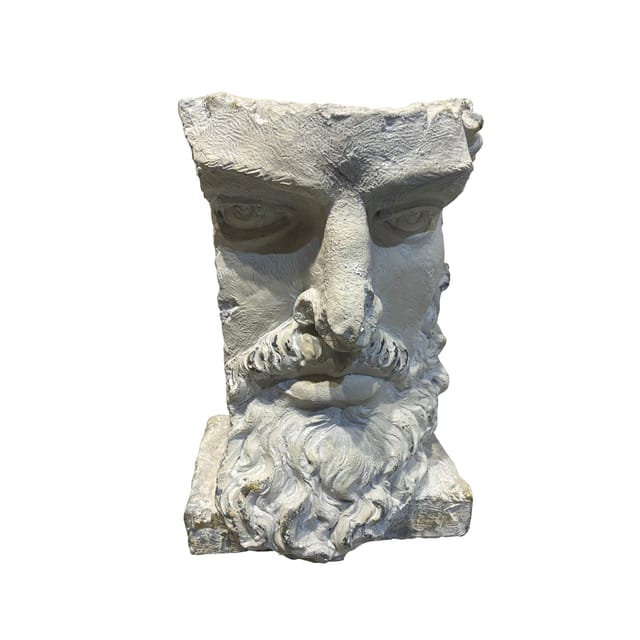 HTI-Living Pflanzgefäß Apollon Büste Poseidon