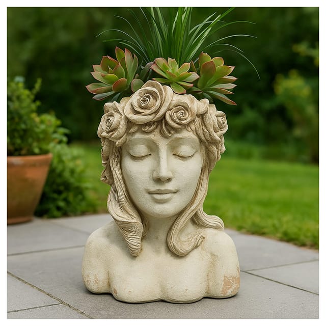 HTI-Living Pflanzgefäß Apollon Büste Aphrodite
