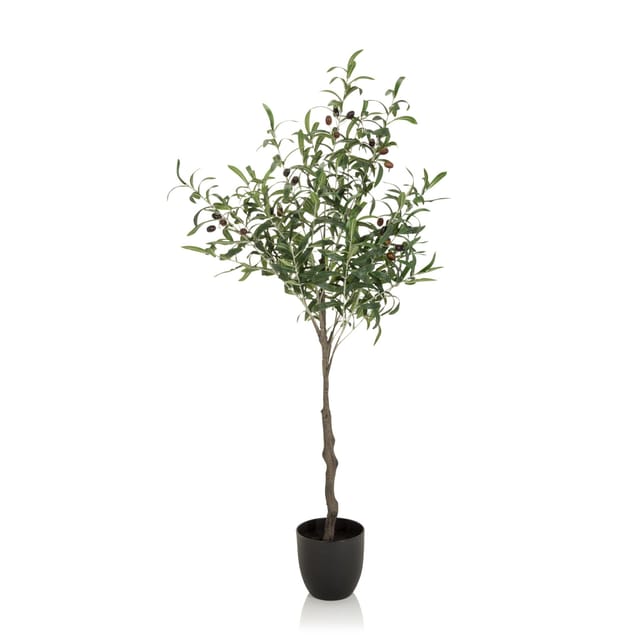 hjh OFFICE Kunstpflanze OLIVE Kunststoff