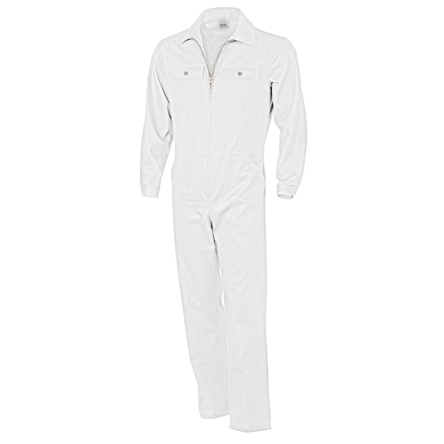 QUALITEX HIGH QUALITY WORKWEAR Overall basic weiß Damen: 62 Herren: 68