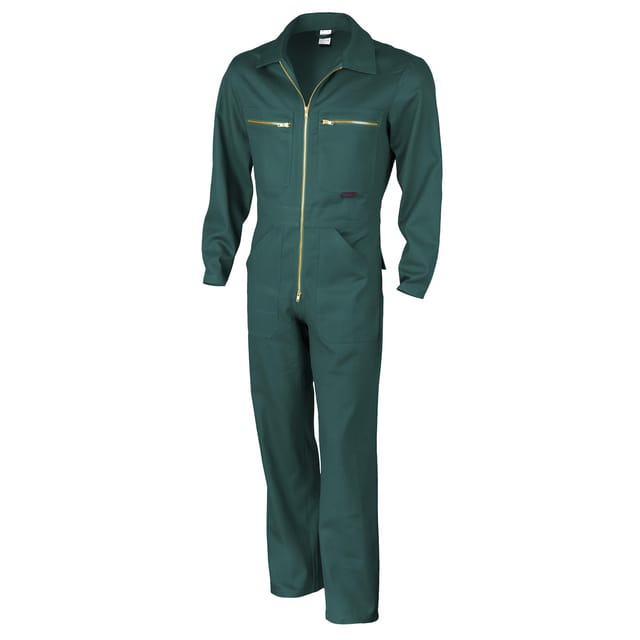 QUALITEX HIGH QUALITY WORKWEAR Overall classic grün Damen: 40 Herren: 46