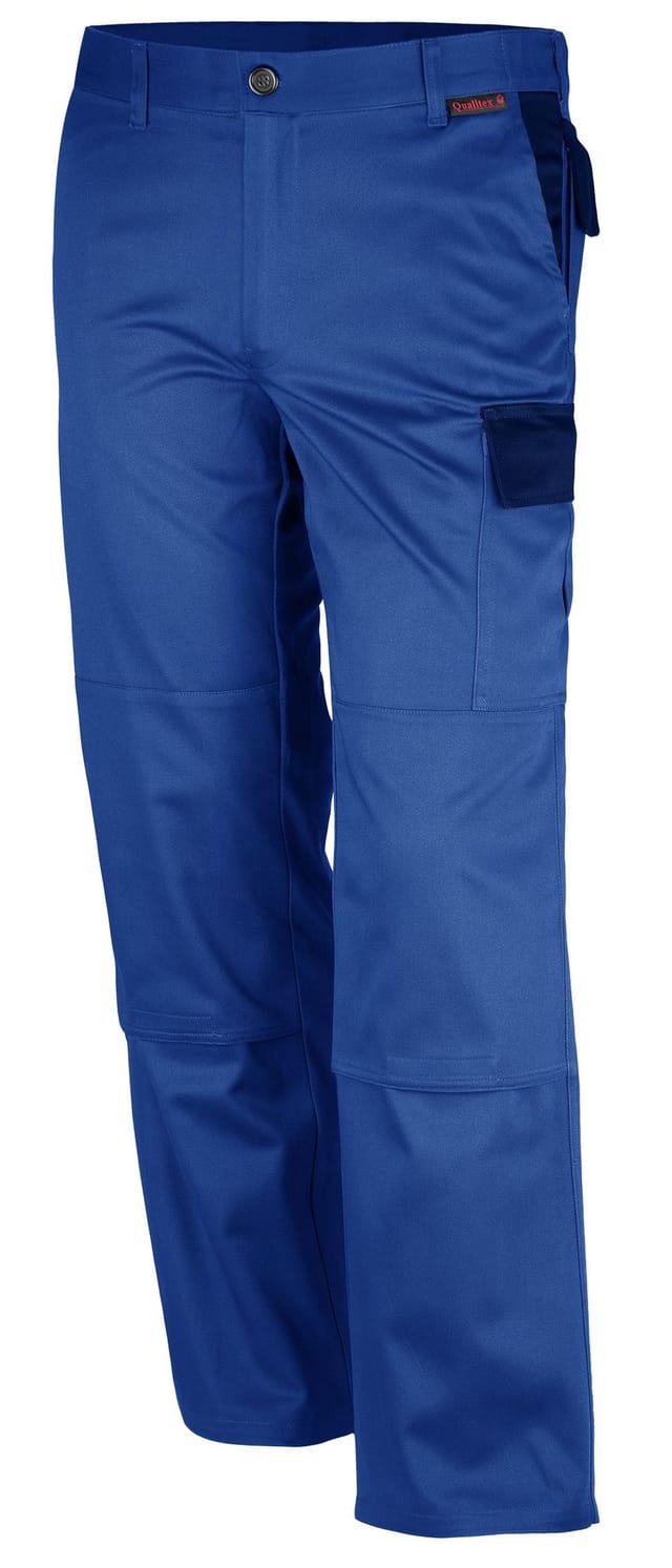 QUALITEX HIGH QUALITY WORKWEAR Bundhose image kornblau/marine Herren: 98