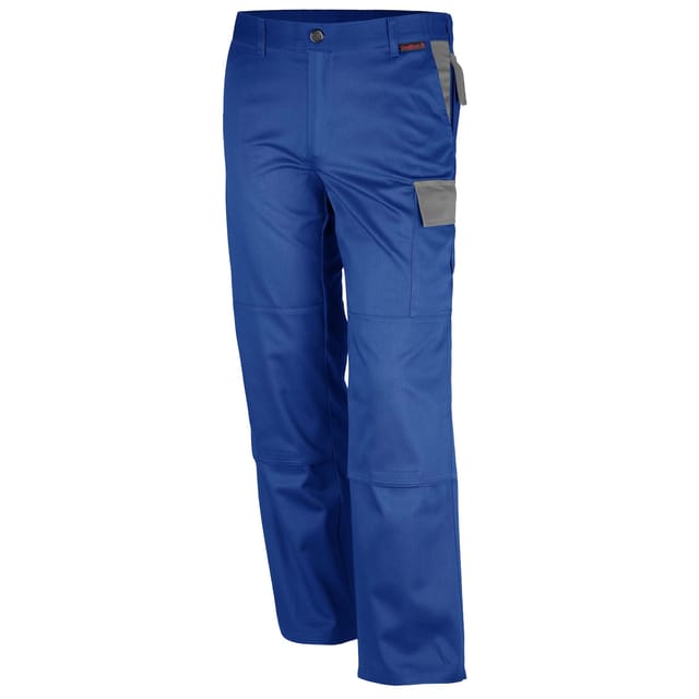 QUALITEX HIGH QUALITY WORKWEAR Bundhose image kornblau/hellgrau Herren: 28