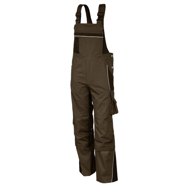 QUALITEX HIGH QUALITY WORKWEAR Latzhose PRO haselnuss/kastanie Herren: 24