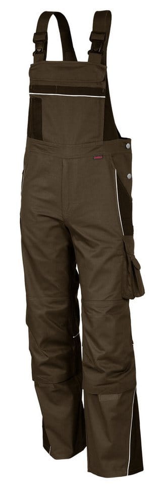 QUALITEX HIGH QUALITY WORKWEAR Latzhose PRO haselnuss/kastanie Herren: 28