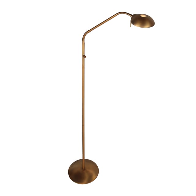 Stehlampe - Bronze - Curtis - Metall - Leselampe - Led - 4604br -