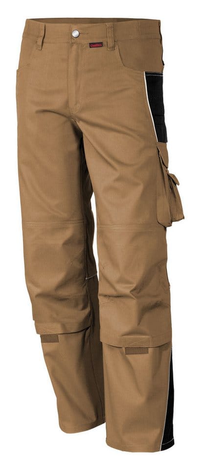 QUALITEX HIGH QUALITY WORKWEAR Bundhose PRO khaki/schwarz Herren: 94