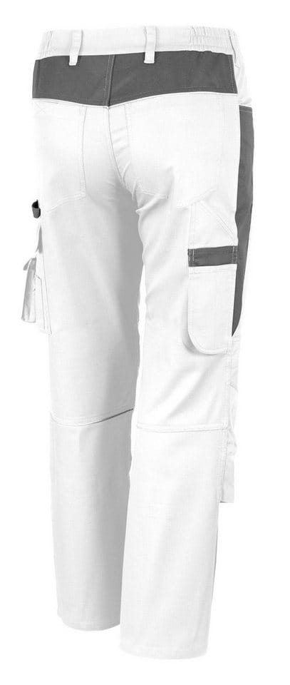 QUALITEX HIGH QUALITY WORKWEAR Bundhose PRO weiß/grau Herren: 24