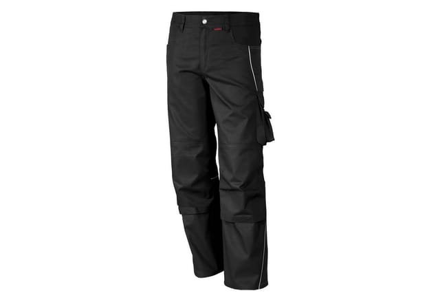 QUALITEX HIGH QUALITY WORKWEAR Bundhose PRO schwarz Damen: 44 Herren: 50