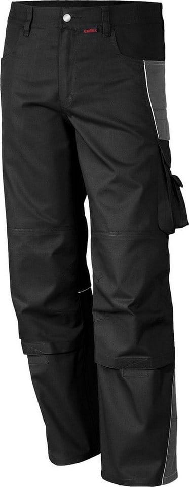 QUALITEX HIGH QUALITY WORKWEAR Bundhose PRO schwarz/grau Damen: 42 Herren: 48