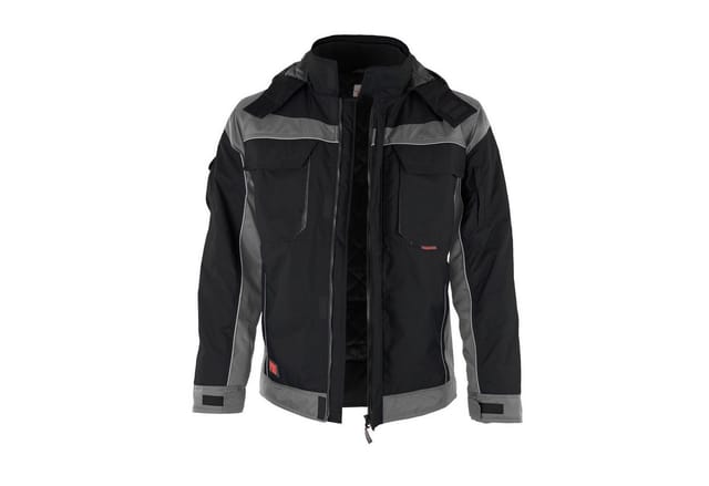 QUALITEX HIGH QUALITY WORKWEAR Winterjacke PRO Winter schwarz/grau Damen: 48 Herren: XL
