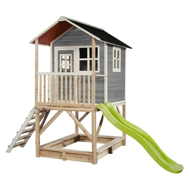 EXIT Loft 500 Holzspielhaus - grau