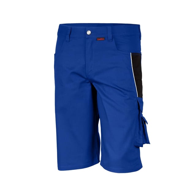 QUALITEX HIGH QUALITY WORKWEAR Shorts PRO kornblau/schwarz Damen: 46 Herren: 52