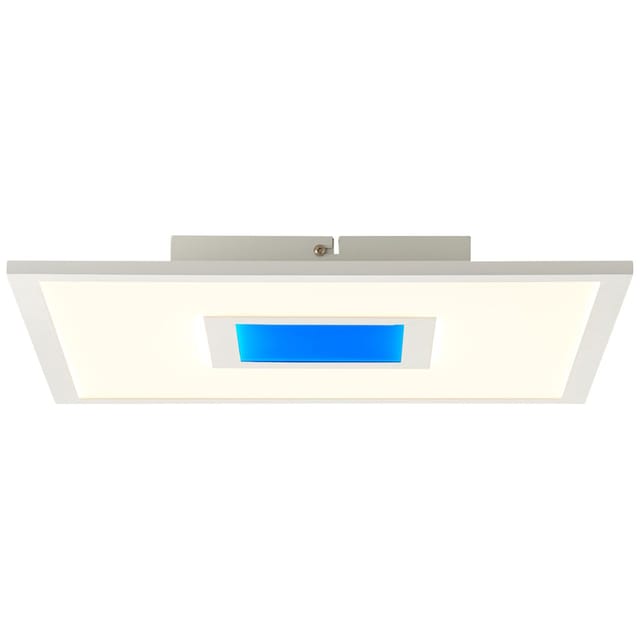 BRILLIANT Lampe Odella LED Deckenaufbau-Paneel 40x40cm weiß 1x 25W LED integriert, (2480lm, 2700-6500K) RGB-Dekolicht für farbenfrohe Akzentbeleuchtung