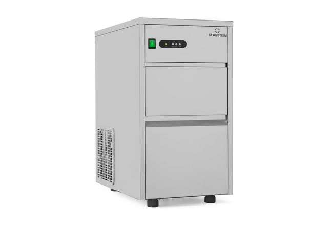 Powericer XXXL Eiswürfelmaschine 260W 50kg/Tag 10kg Behälter Edelstahl XL