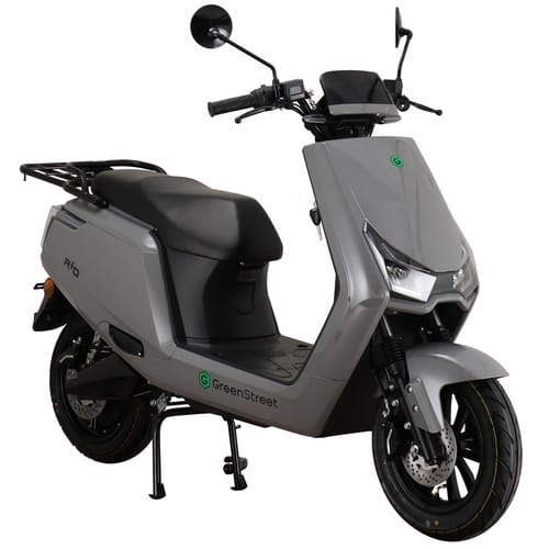GreenStreet Elektroroller Rio 2000 W 25 kmh grau