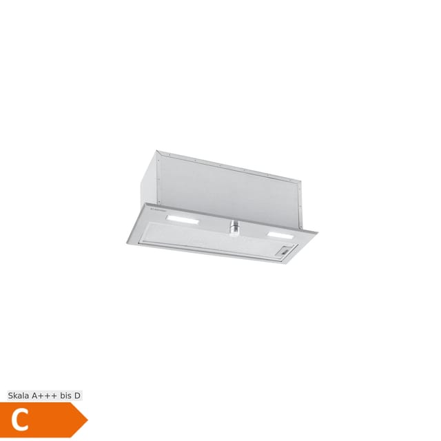 Simplica Dunstabzugshaube Einbau 70cm Abluft: 400 m³/h LED Edelstahl