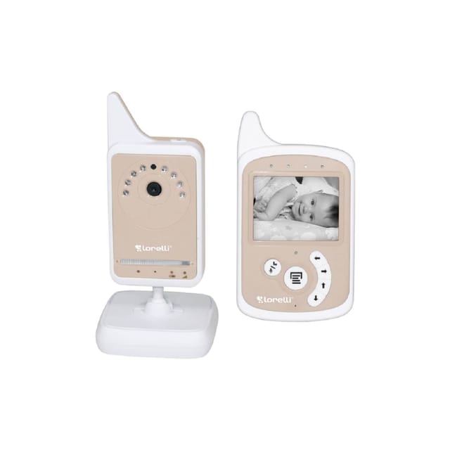 Lorelli Digital Video Phone mit Kamera, Farbdisplay, Temperaturanzeige beige