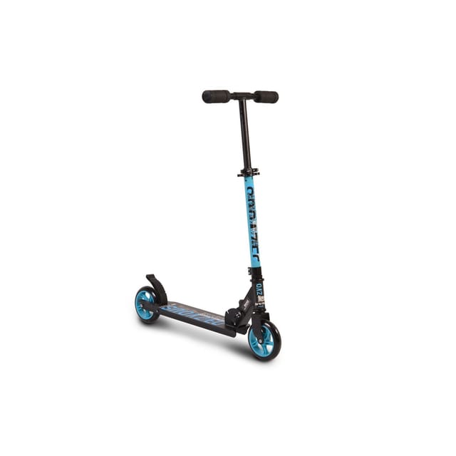 Byox Kinderroller Rendevous, Höhe einstellbar, klappbar, PU-Räder, ABEC-7 in blau