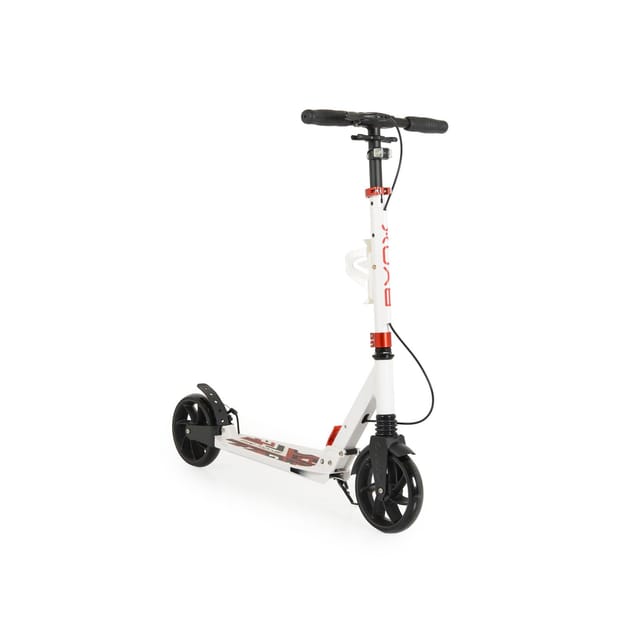Byox Kinderroller Plexus klappbar Bremse Stoßdämpfer Flaschenhalter bis 100 kg weiss uni