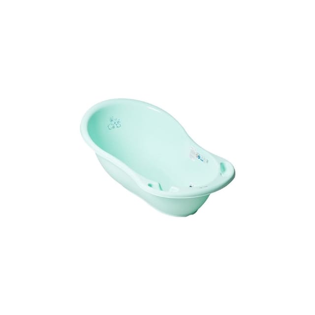 Chipolino Babybadewanne Marea Hase, Ablagefächer, 102 cm lang, ab Geburt grün