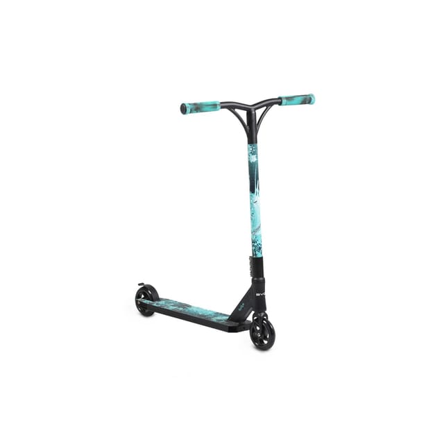 Byox Kinderroller Shock Aluminium PU Räder, ABEC-9, Hinterradbremse, Stoßdämpfer blau