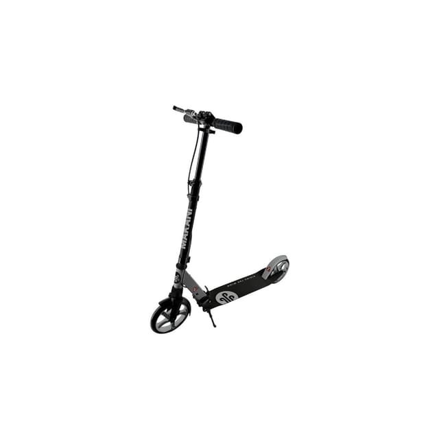 Makani Scooter Vale, PU-Räder mit Federung, klappbar, Handbremse, Seitenständer grau