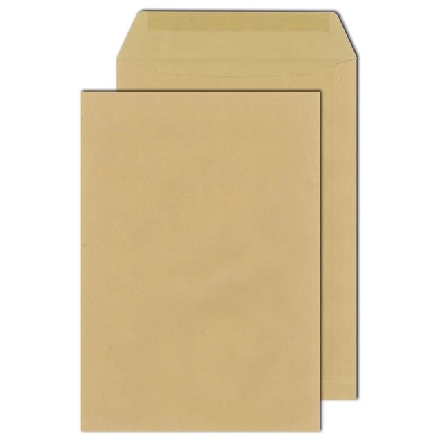 HTI-Living Versandtasche ohne Fenster 250 St., nassklebend DIN E4