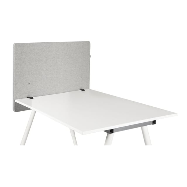 hjh OFFICE Tischtrennwand FLEXMIUT D SIDE Kunststoff, Stoff