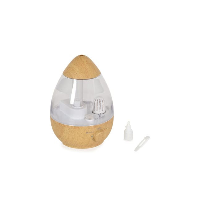 Cangaroo Ultraschall-Luftbefeuchter Skye Holzoptik Kühlnebelbefeuchter 2,5 Liter beige