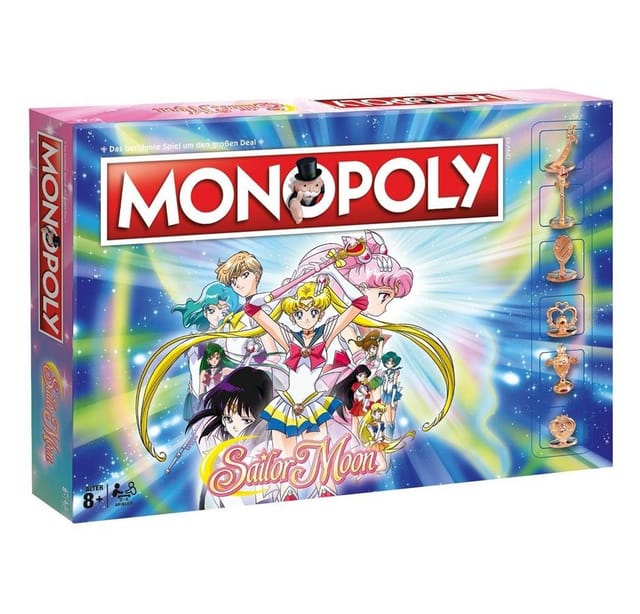 Monopoly Sailor Moon Edition Spiel Gesellschaftsspiel Brettspiel