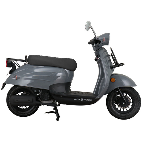 Alpha Motors Motorroller Adria 50 ccm 45 km/h EURO 5 grau Bild 3