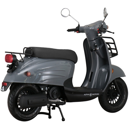 Alpha Motors Motorroller Adria 50 ccm 45 km/h EURO 5 grau Bild 4