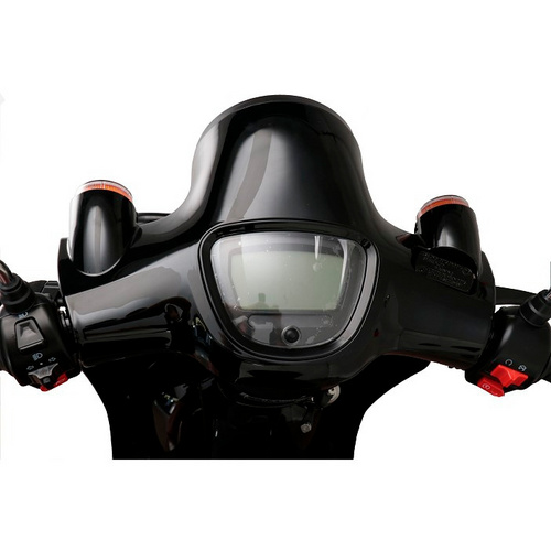 Alpha Motors Motorroller Adria 50 ccm 45 km/h EURO 5 schwarz inkl. Topcase