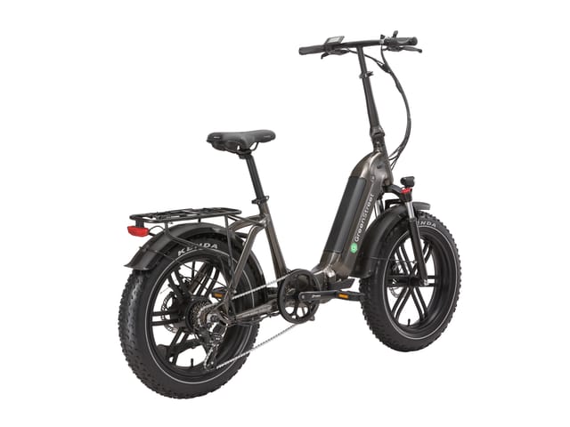 GreenStreet E-Bike Tiefeinsteiger Klapprad GS5 250 W 20 Zoll anthrazit