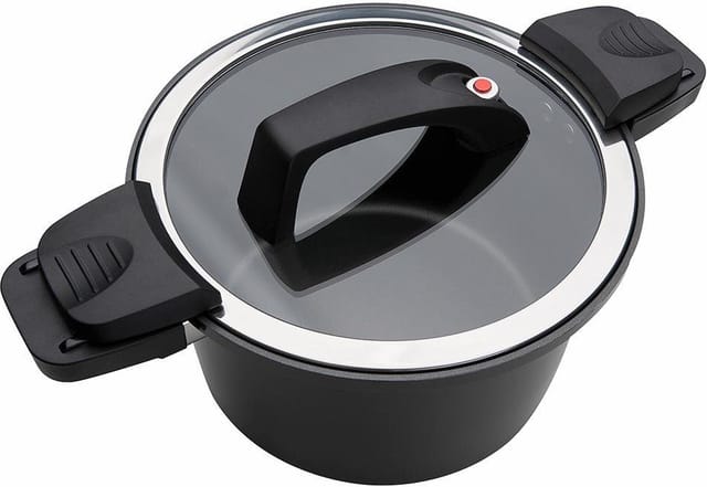GSW Energiespartopf Gourmet Nero 24cm, 6 L
