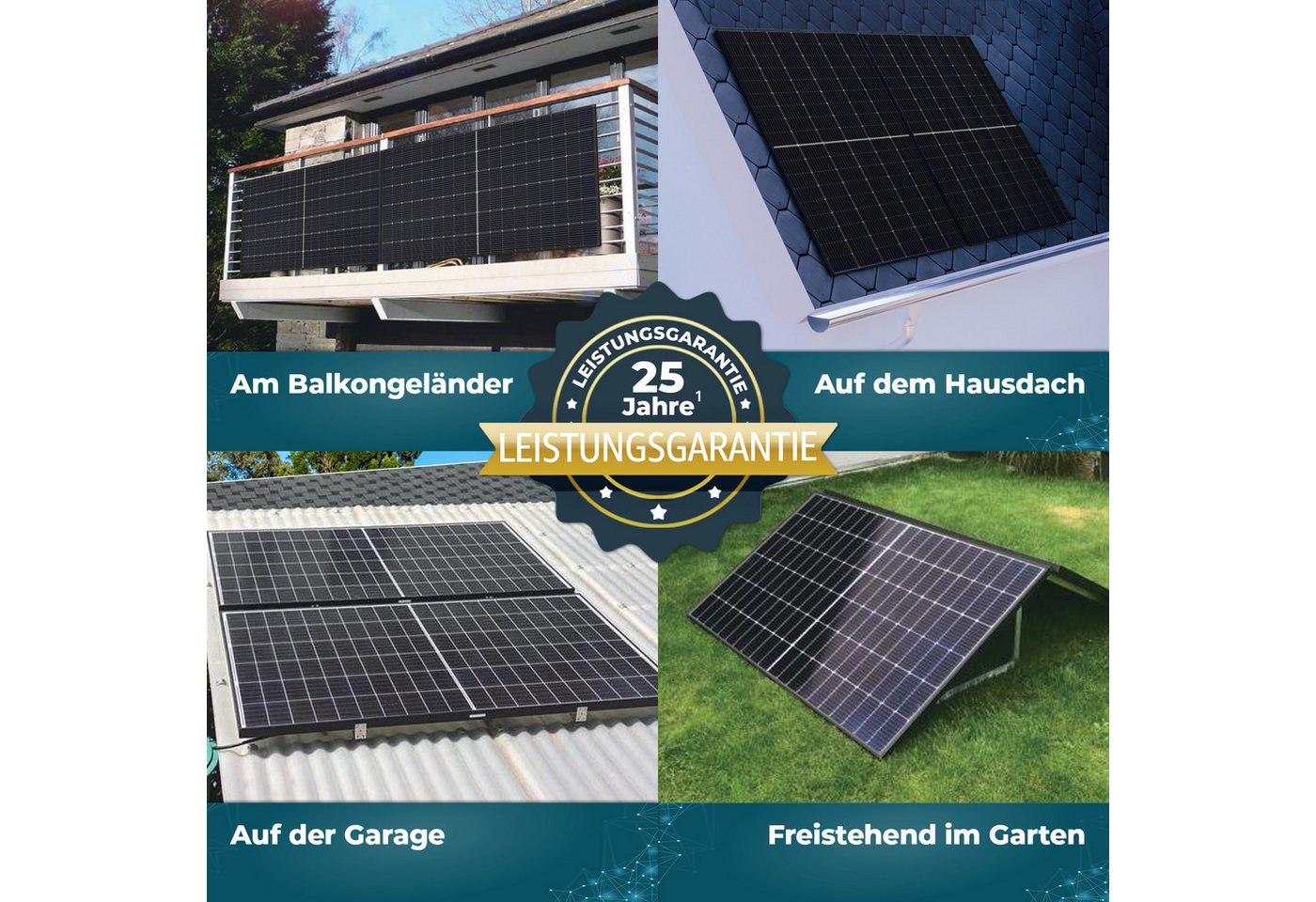 920 W / 600 W Balkonkraftwerk Photovoltaik Solaranlage Steckerfertig WIFI Smart Bild 3