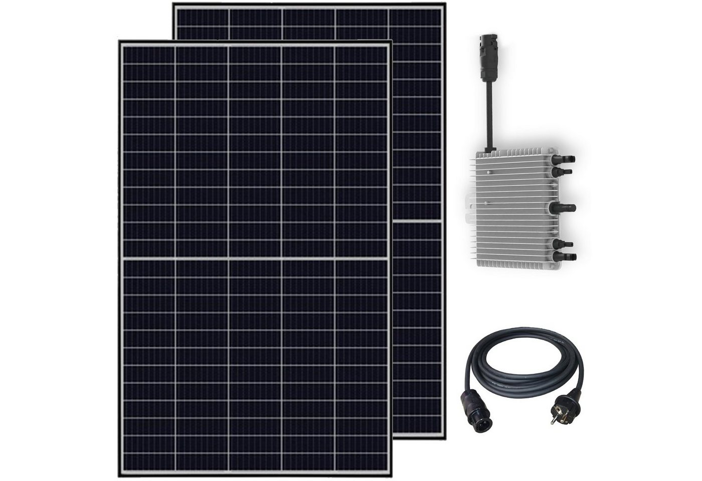 920 W / 600 W Balkonkraftwerk Photovoltaik Solaranlage Steckerfertig WIFI Smart Bild 4