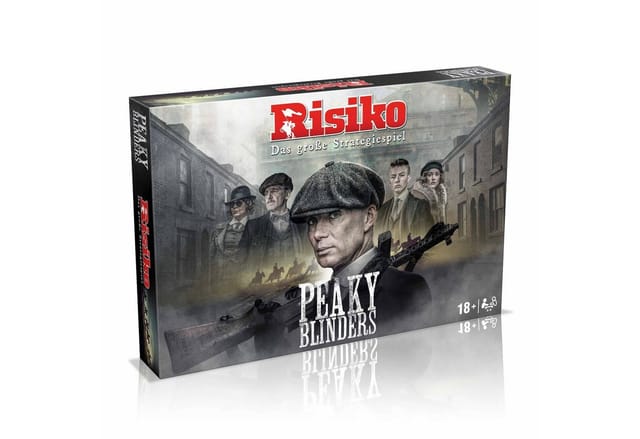 Risiko - Peaky Blinders deutsch Gesellschaftsspiel Brettspiel Strategiespiel
