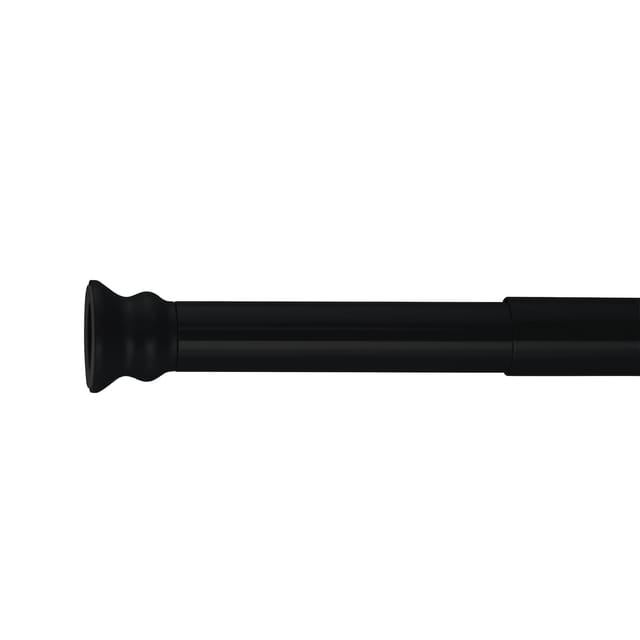 Duschstange ohne Bohren 'Wien' Ø 25 mm schwarz 110-240 cm