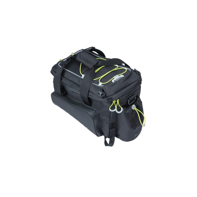 XLC, BASIL Gepäckträger-Tasche Miles XL Pro, schwarz lime