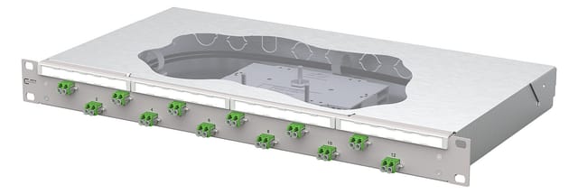 Metz Connect Opdat Fix2 Patchfeld Splice12xlc-d Apc Os2 Grau, 1504597612-f
